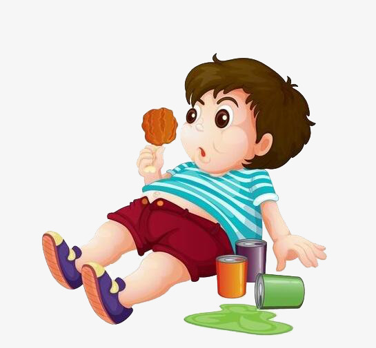 卡通男孩胖胖