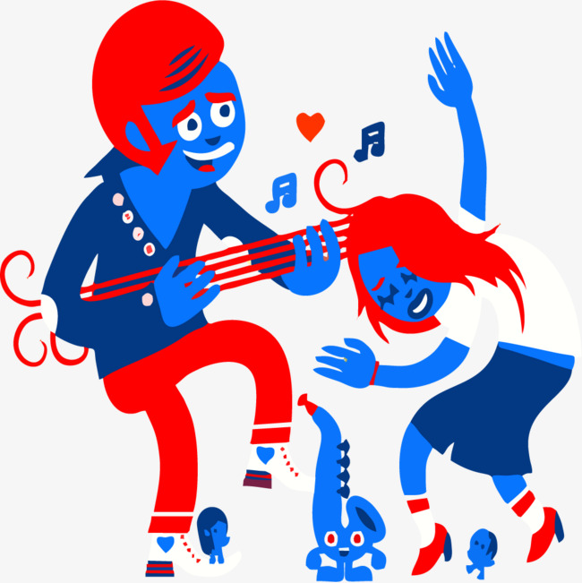 唱歌跳舞的男女