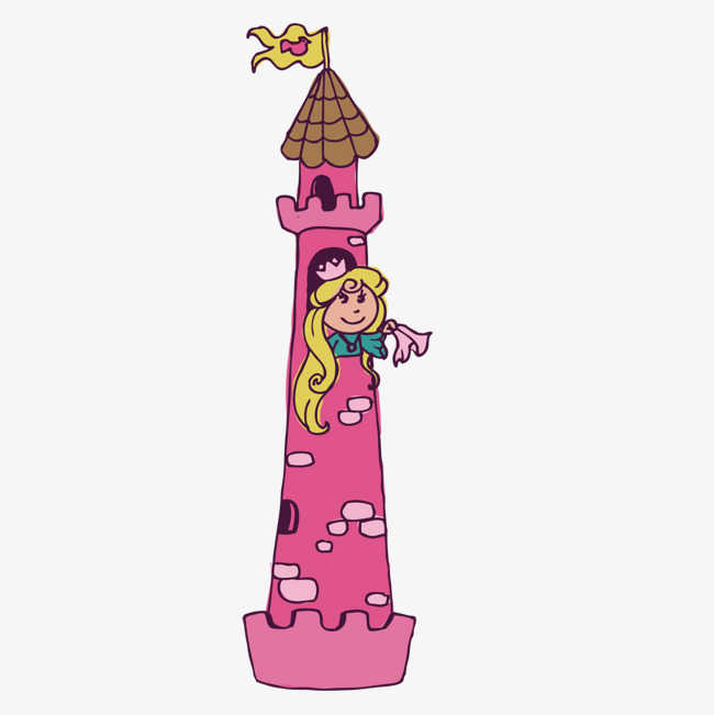 童话故事长发公主素材图片免费下载_高清卡通