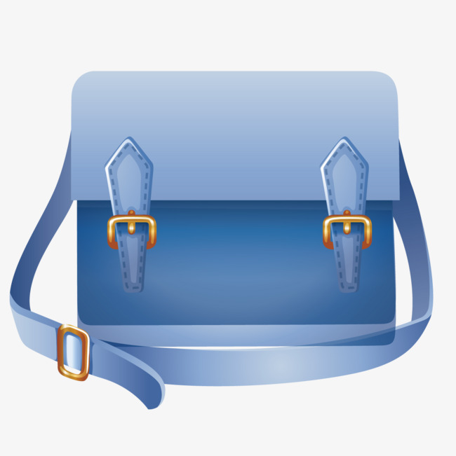 蓝色背包素材图片免费下载_高清psd