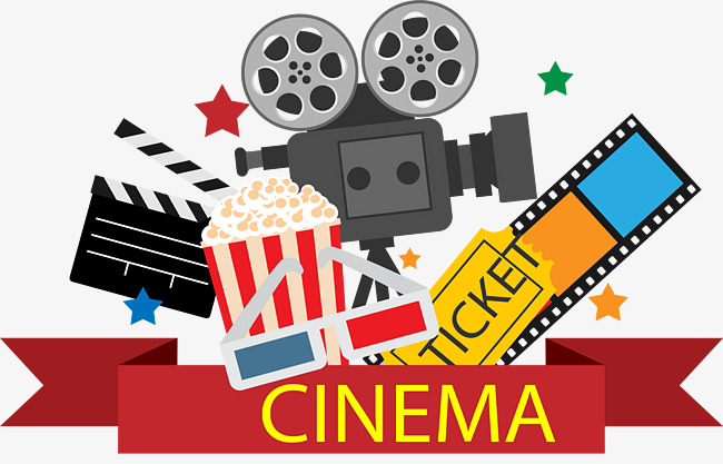 扁平化电影元素矢量图素材图片免费下载_高清图片png