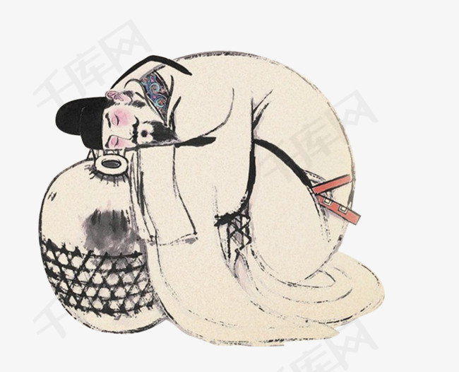 李白醉酒