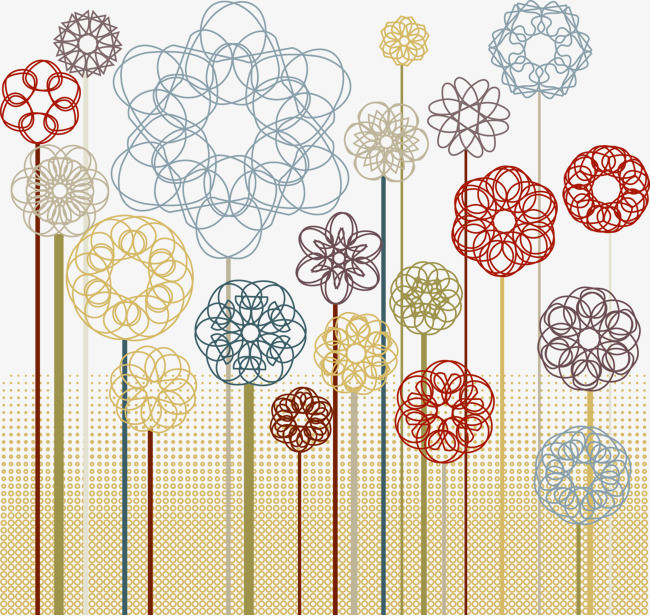 矢量卡片装饰花纹素材png素材-90设计