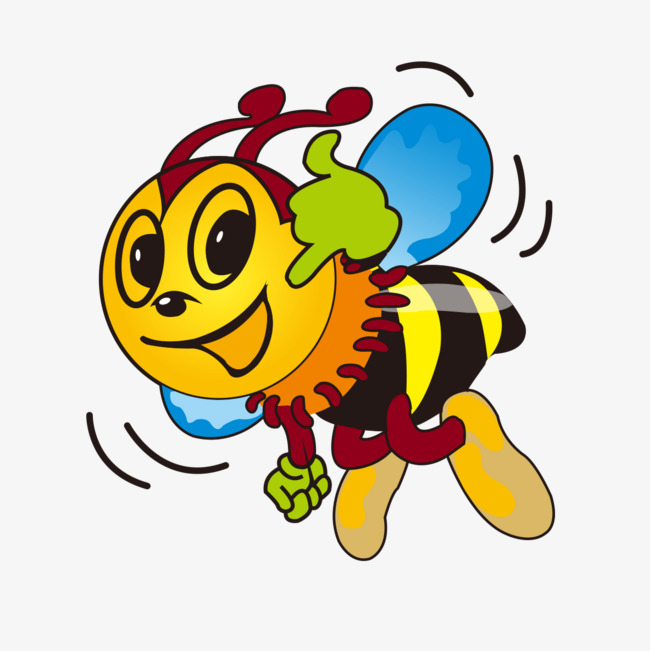 可爱蜜蜂素材
