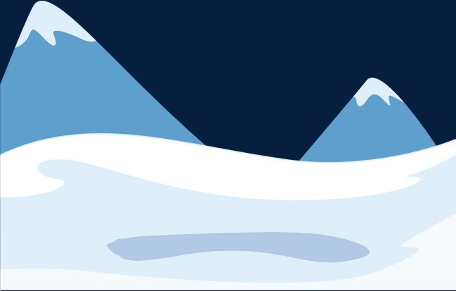 雪山厚雪暴风雪素材png素材-90设计