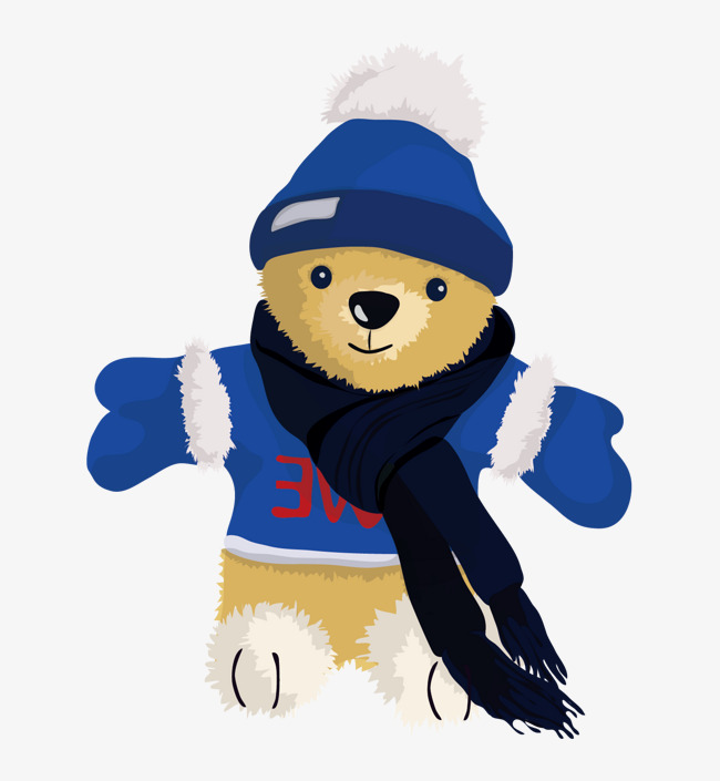 带围巾的小浣熊素材图片免费下载_高清装饰图