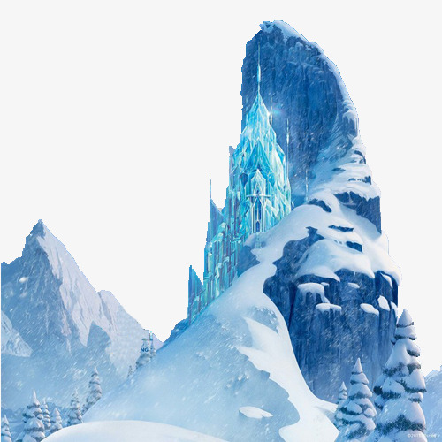 高冷的冰雪城堡素材图片免费下载_高清图片png