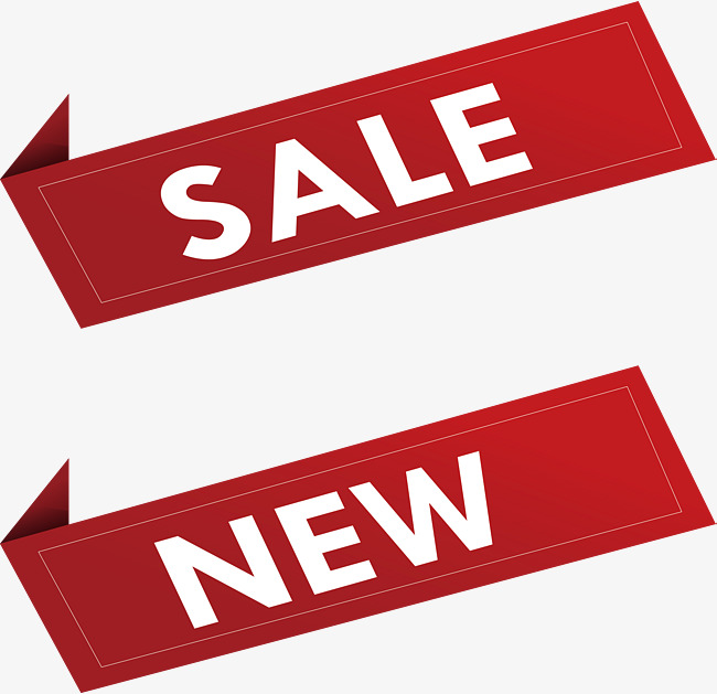 英文折扣彩带素材图片免费下载_高清卡通手绘