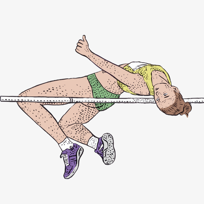 矢量女子跳高