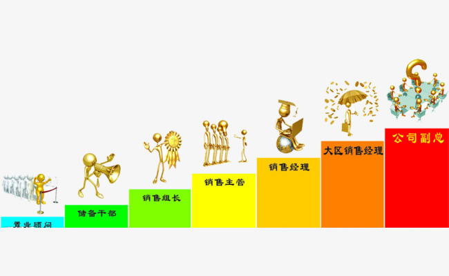 3D金人晋升空间素材图片免费下载_高清图片p