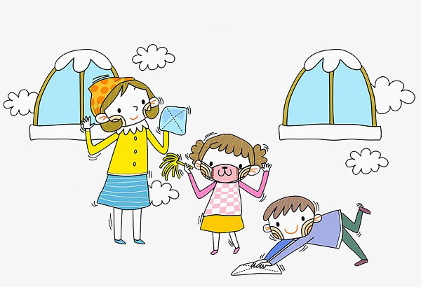 家庭大扫除漫画