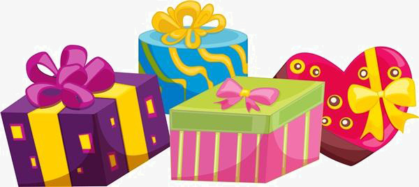 卡通礼物礼盒素材