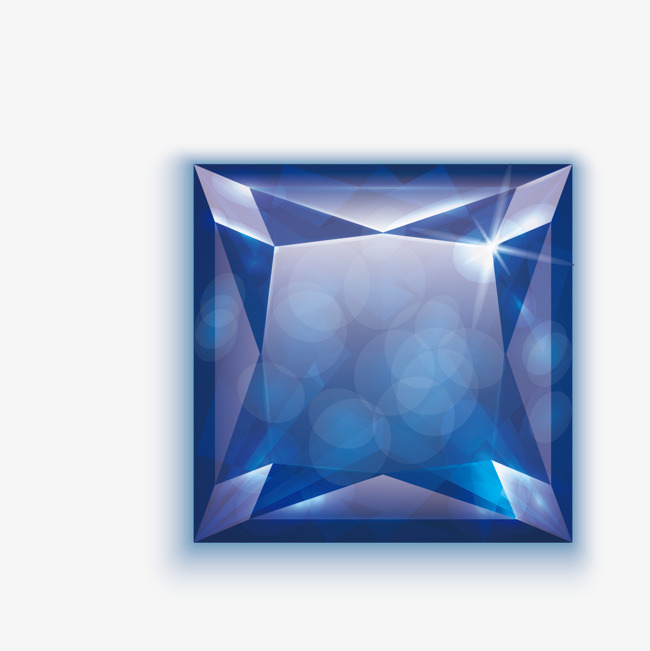 蓝色水晶素材图片免费下载_高清psd
