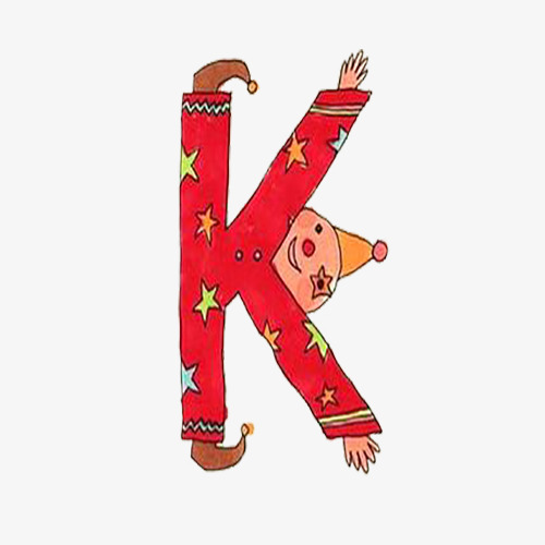 复古做旧立体字字母k免扣艺术字