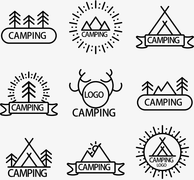 旅行咖啡logo标志矢量图