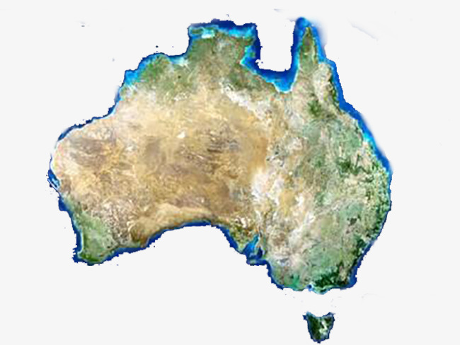 卫星澳大利亚地图素材图片免费下载_高清图片