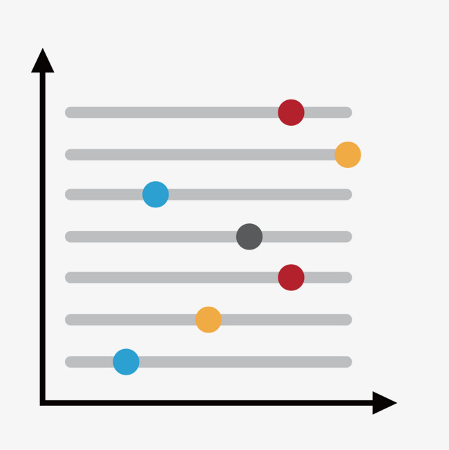 矢量横向斑点统计图坐标轴素材图片免费下载_
