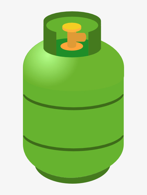 绿色煤气罐