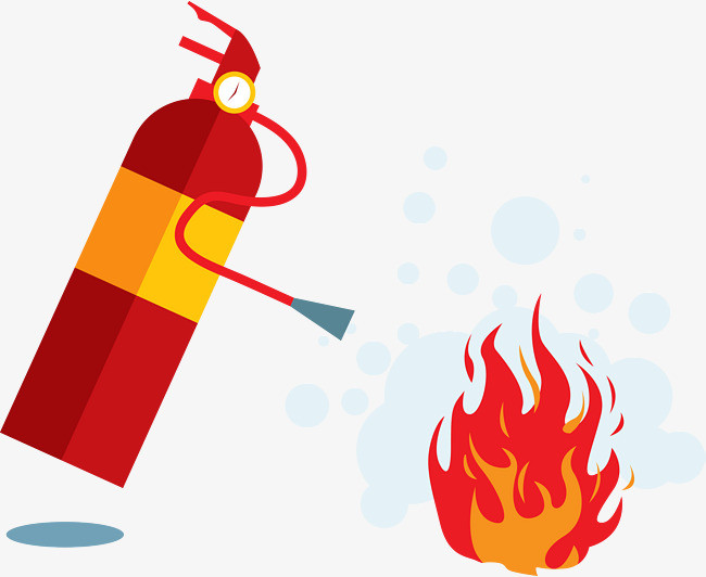 扁平灭火器图标矢量图png素材-90设计