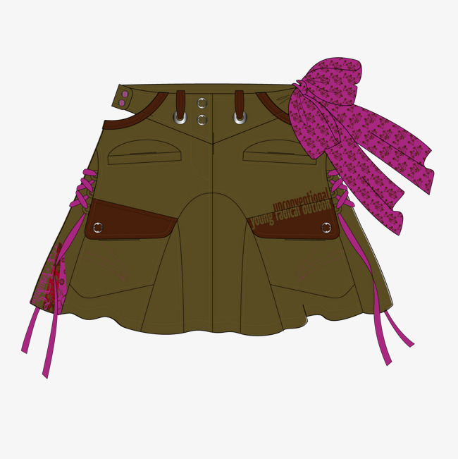 原宿风裙子素材图片免费下载_高清psd