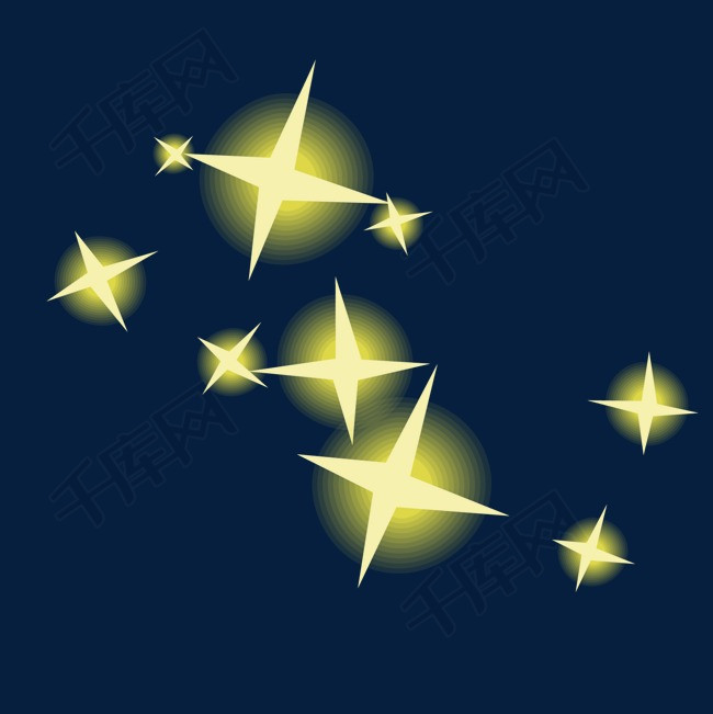 发光星星星星发光