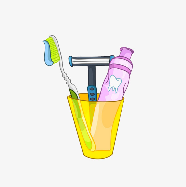 洗漱用品素材图片免费下载_高清卡通手绘png