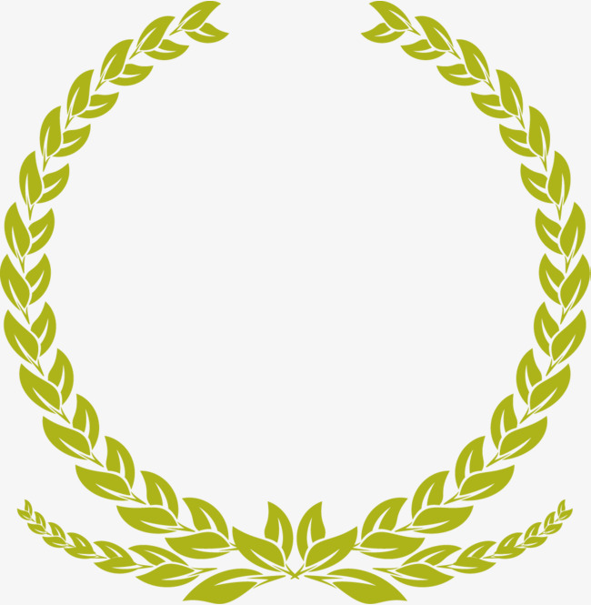 绿色简约草圈边框纹理素材图片免费下载_高清边框纹理png