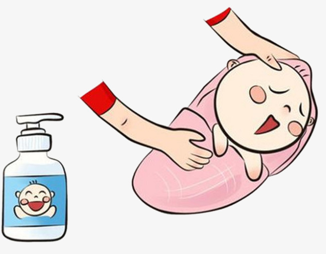 新生宝宝洗澡泡沫必修课素材图片免费下载_高