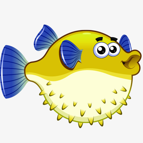 卡通小鱼素材图片免费下载_高清psd
