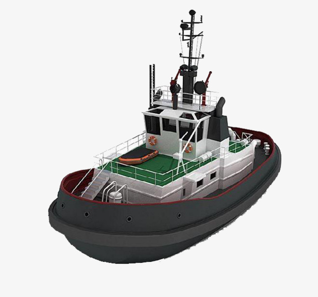 黑色玩具轮船素材图片免费下载_高清效果元素