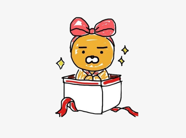 在箱子里的小鸭