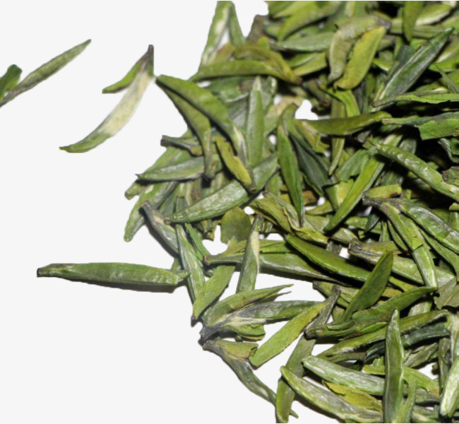 竹叶青茶叶实物素材图片