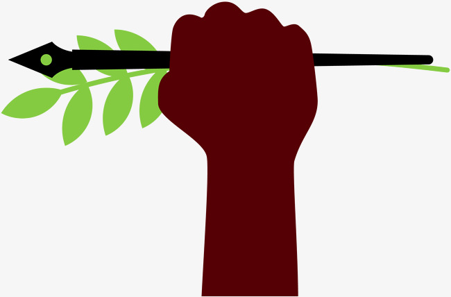 矢量手诛笔伐素材图片免费下载_高清装饰图案