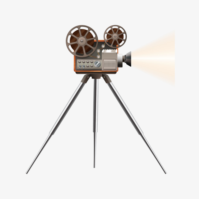 矢量手绘放映机