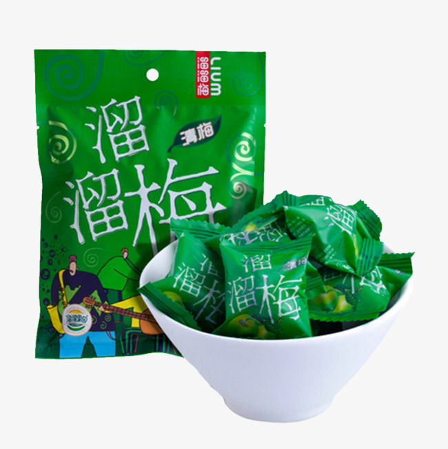 休闲零食溜溜梅素材图片免费下载_高清产品实