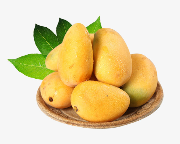 小台芒水果与绿叶图片素材图片免费下载_高清