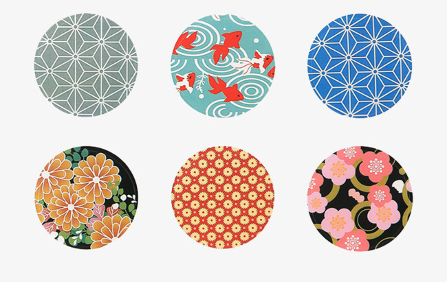 圆形图案封口贴纸素材图片免费下载_高清产品