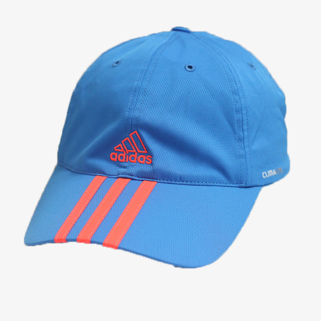 蓝红色阿迪帽子三道杠素材图片免费下载_高清