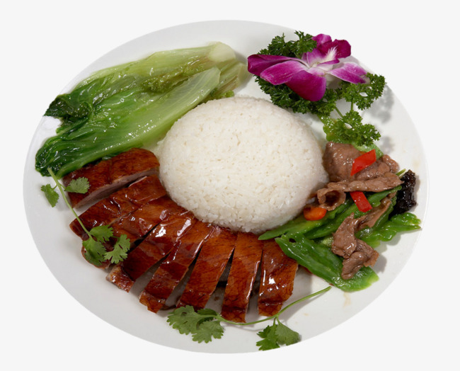 美味烧鸭饭套餐