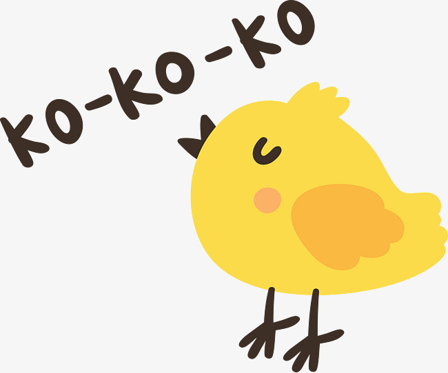 卡通小鸡