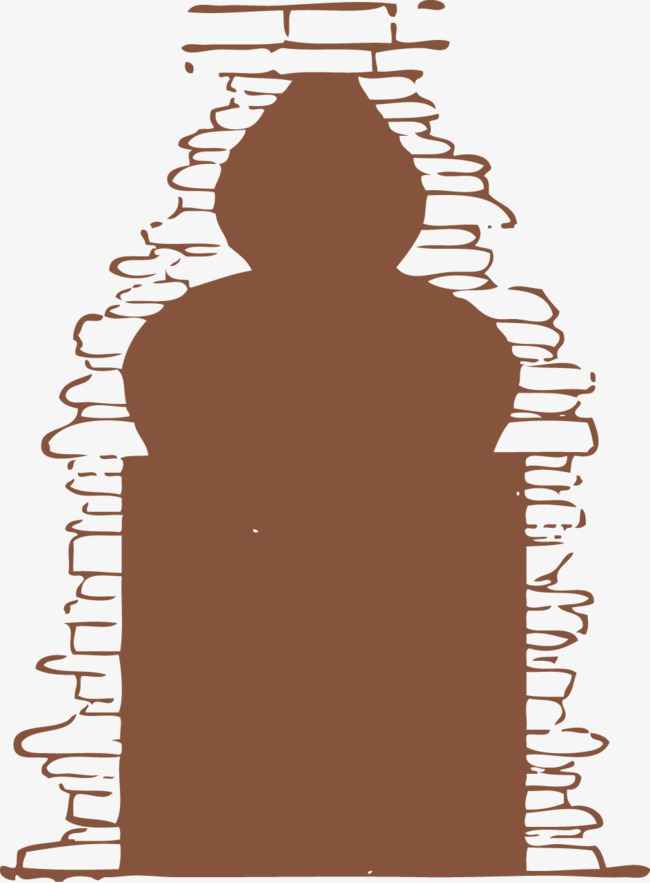 手绘砖瓦城墙免抠素材图片免费下载_高清png