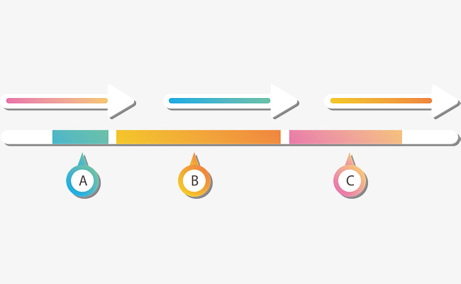 箭头进度流程图素材图片免费下载_高清psd