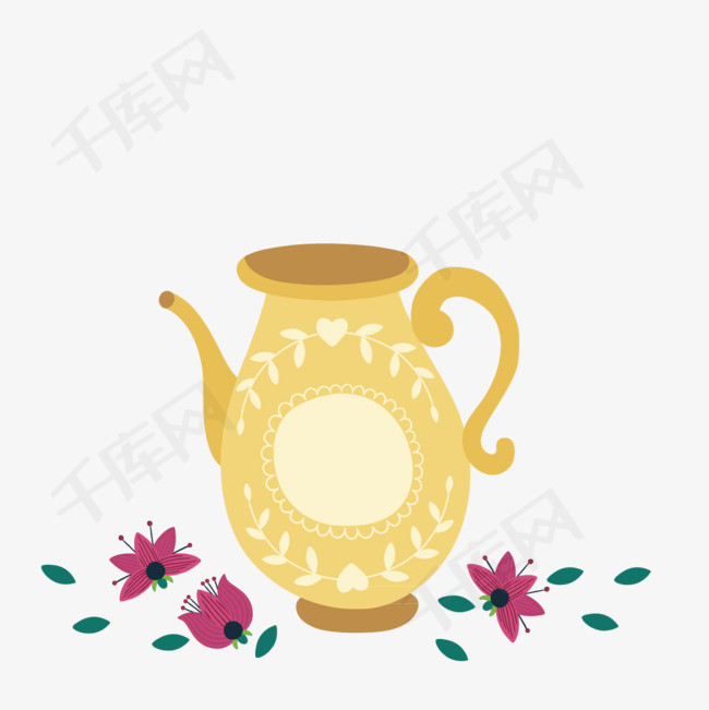 手水壶猜成语_水壶简笔画