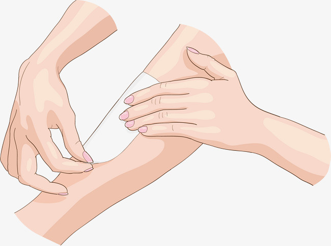 卡通_矢量手贴膏药素材-90设计