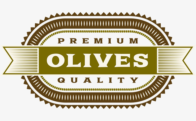 绿色简约椭圆标志装饰图案素材图片免费下载_