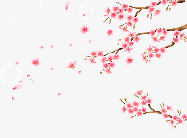 点击右侧免费下载按钮可进行 免抠装饰桃花素材png图片素材高速下载.