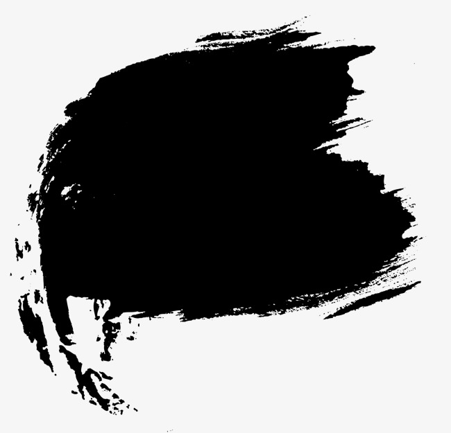 黑色水彩素材图片免费下载_高清png