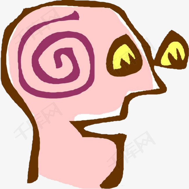 卡通手绘惊讶的表情