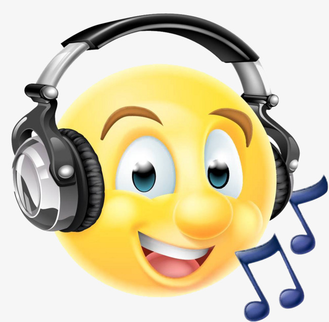 听音乐的表情