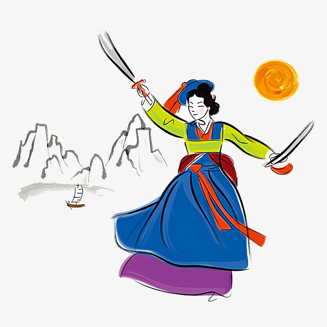 耍剑的人